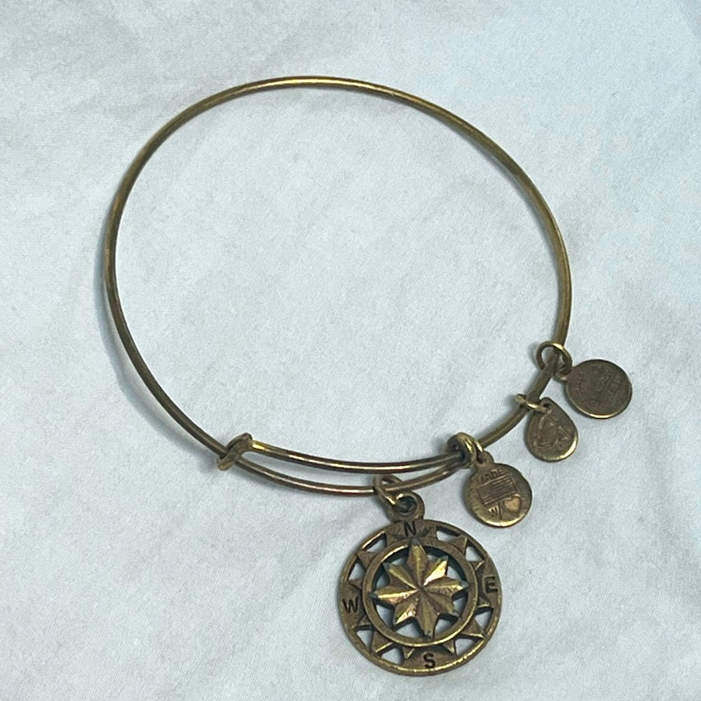 Alex and Ani Compass Bracelet Gold